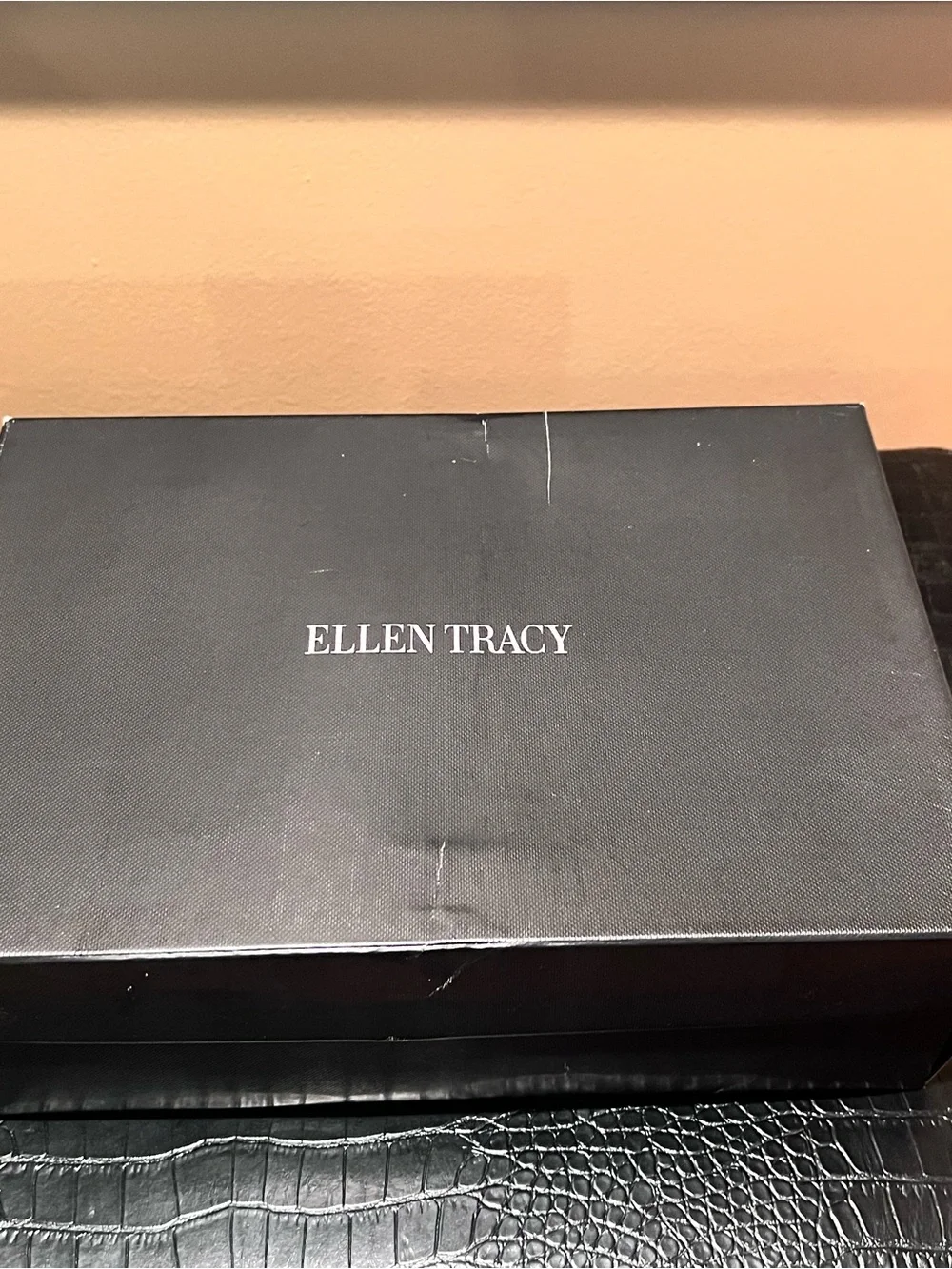 Ellen Tracy ET-INGA Silver Metallic Cork Platform Sandals Women’s 9M New